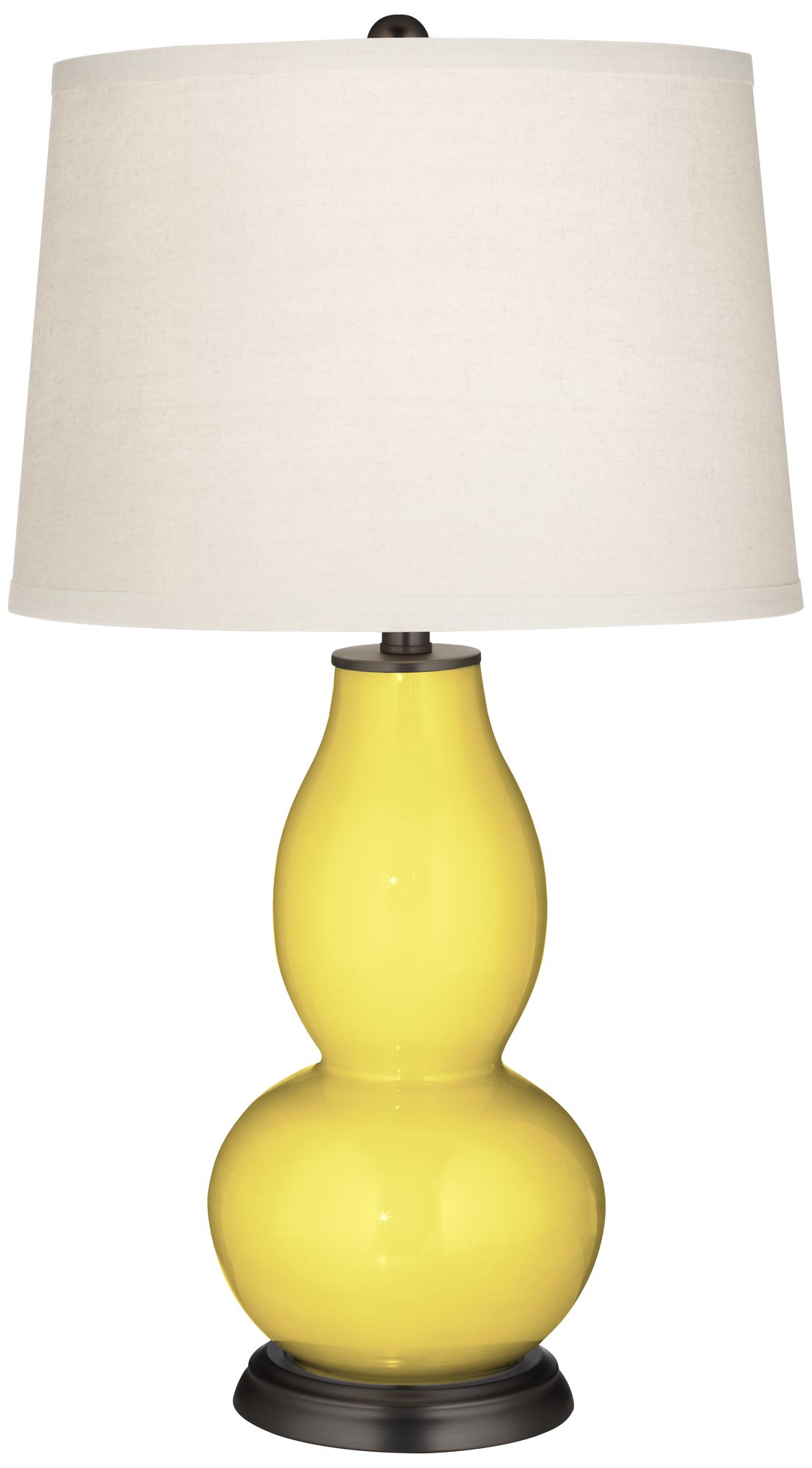 Lemon Twist Double Gourd Table Lamp