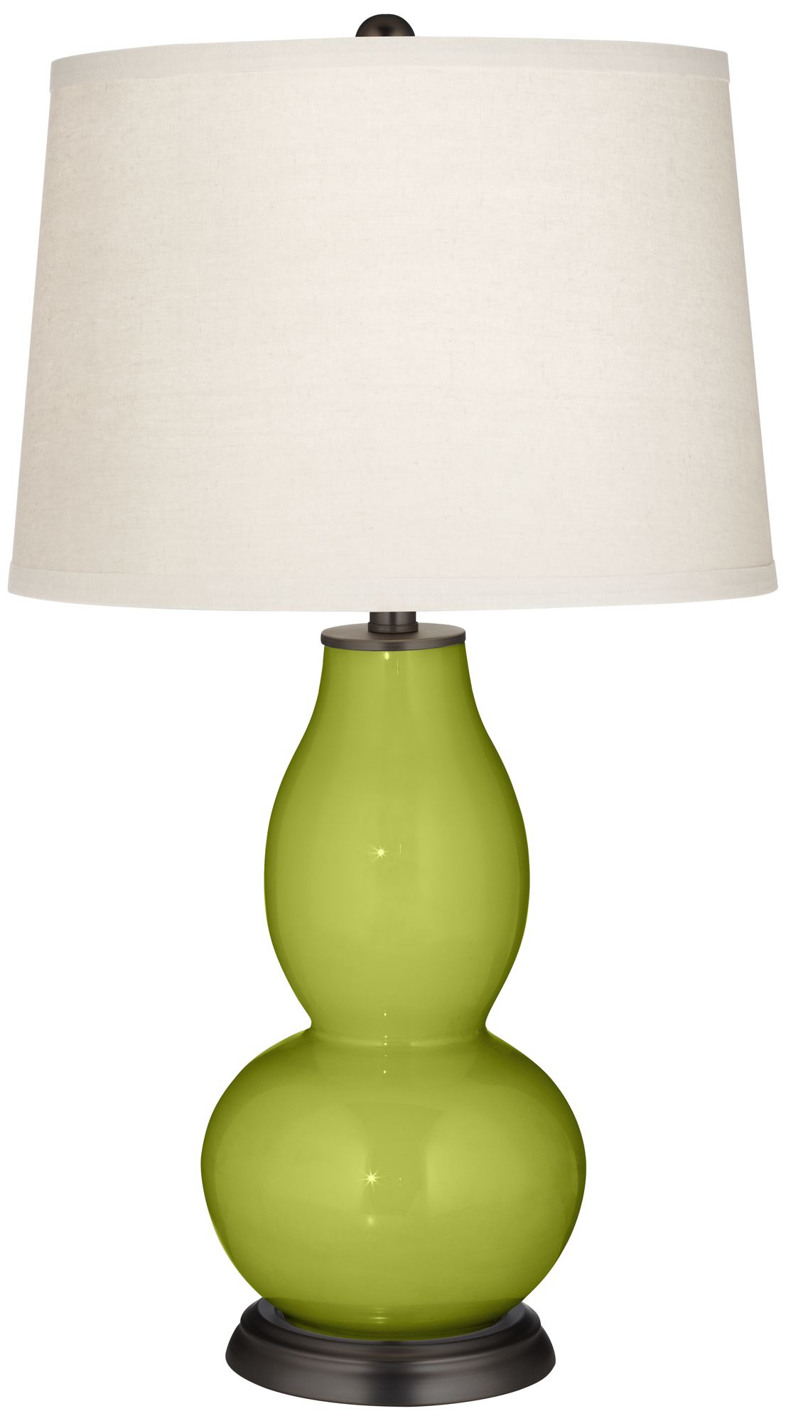 Parakeet Double Gourd Table Lamp