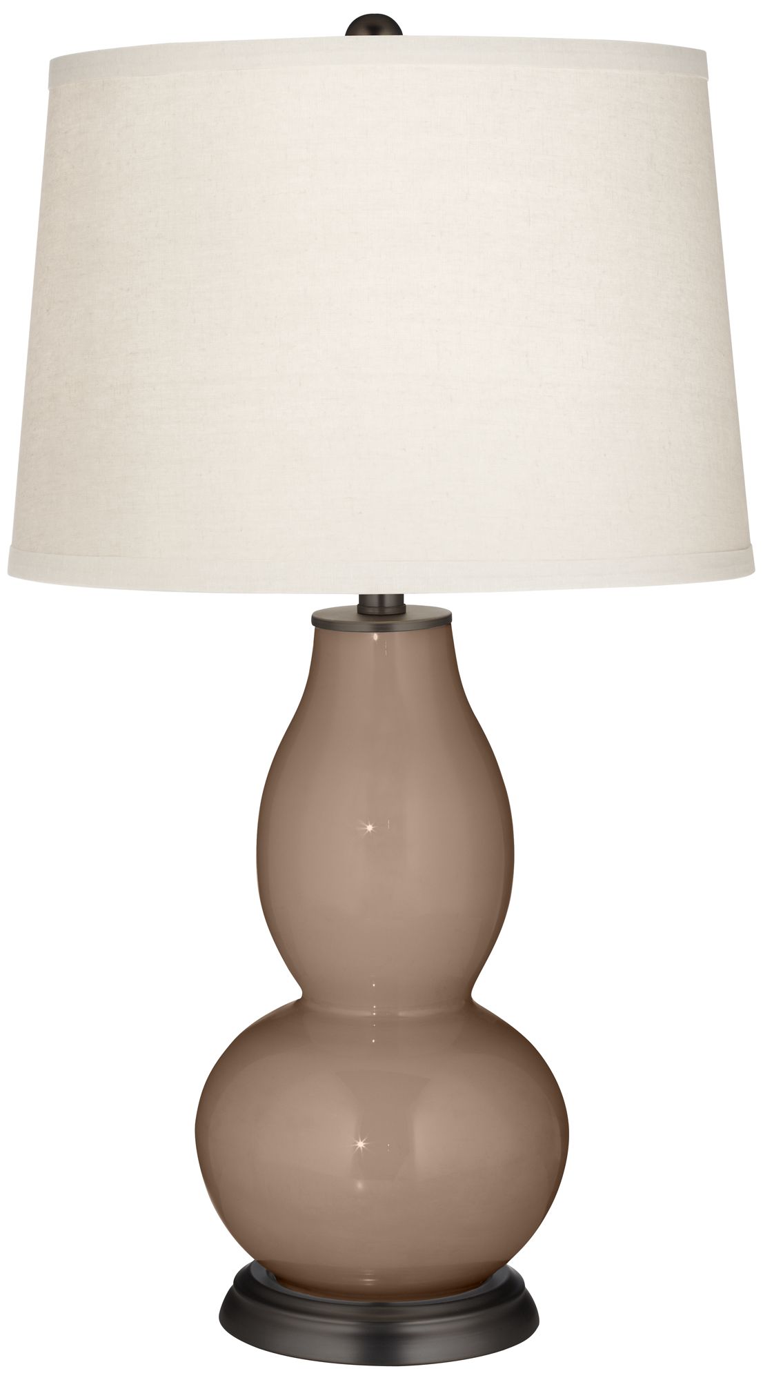 Mocha Double Gourd Table Lamp