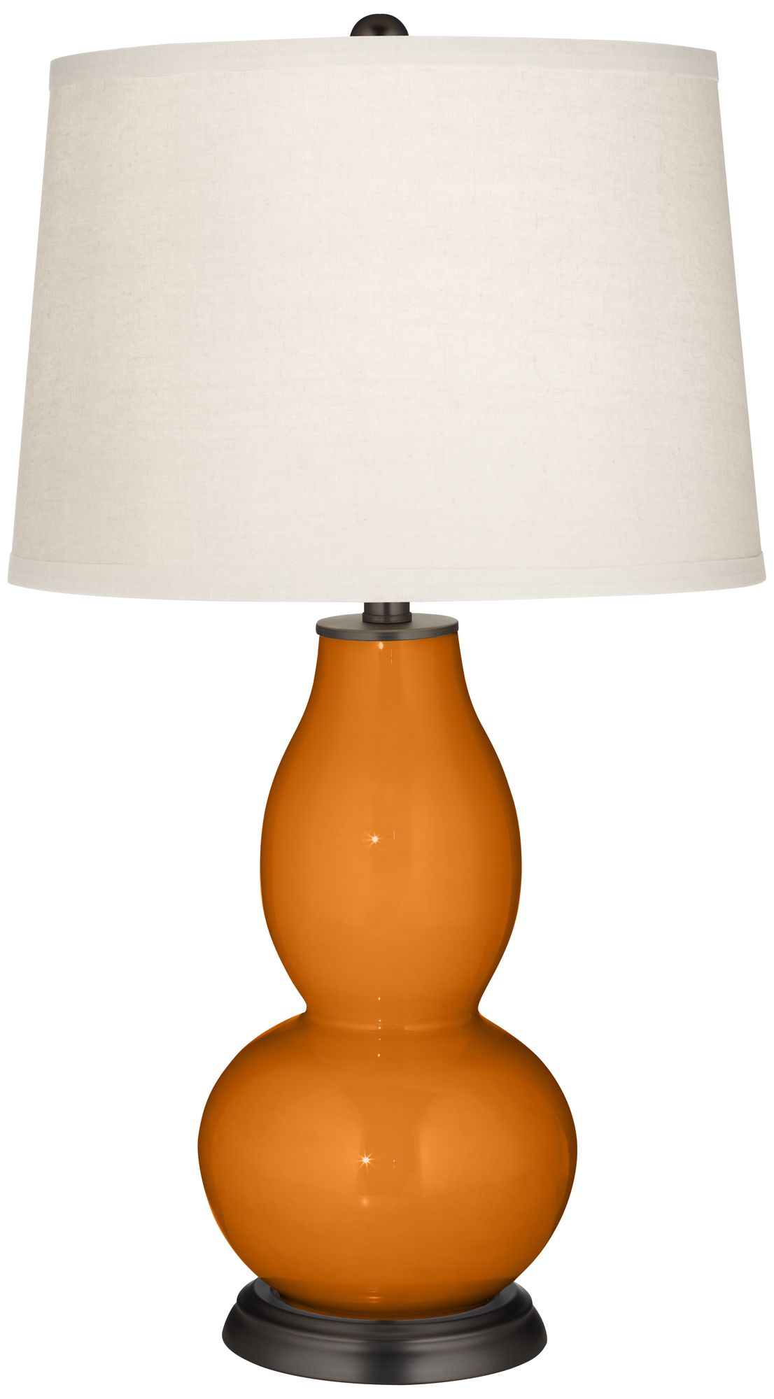 Cinnamon Spice Double Gourd Table Lamp