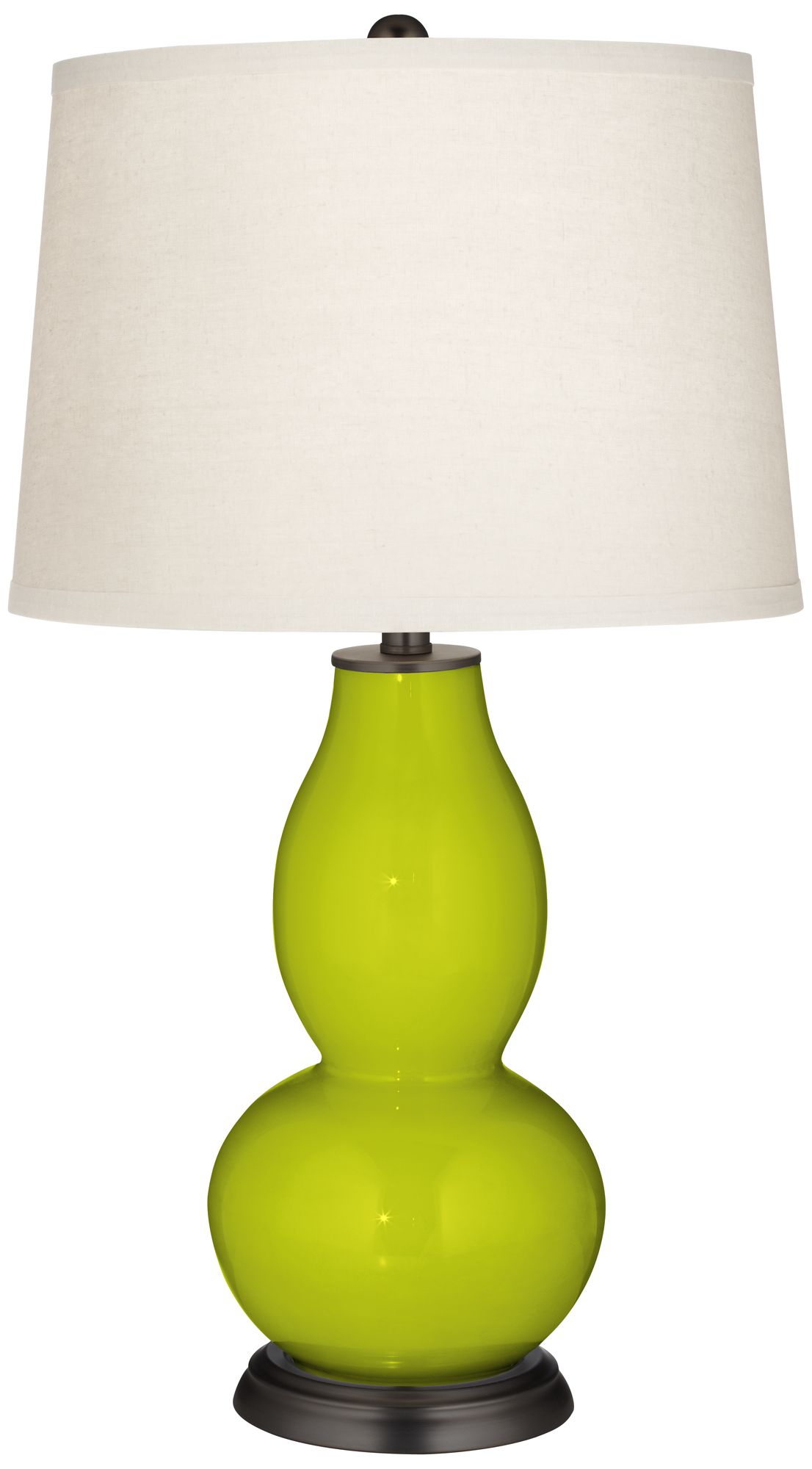 Pastel Green Double Gourd Table Lamp