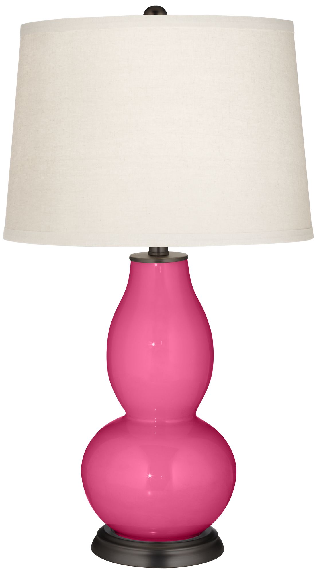 Blossom Pink Double Gourd Table Lamp