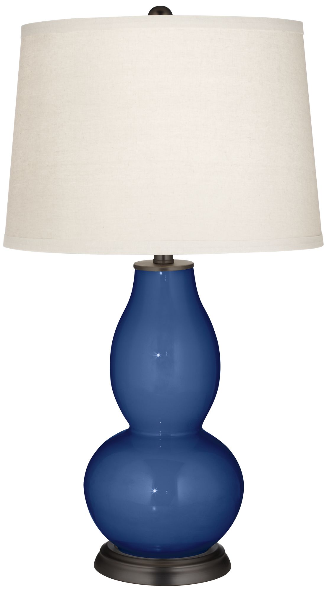 Monaco Blue Double Gourd Table Lamp