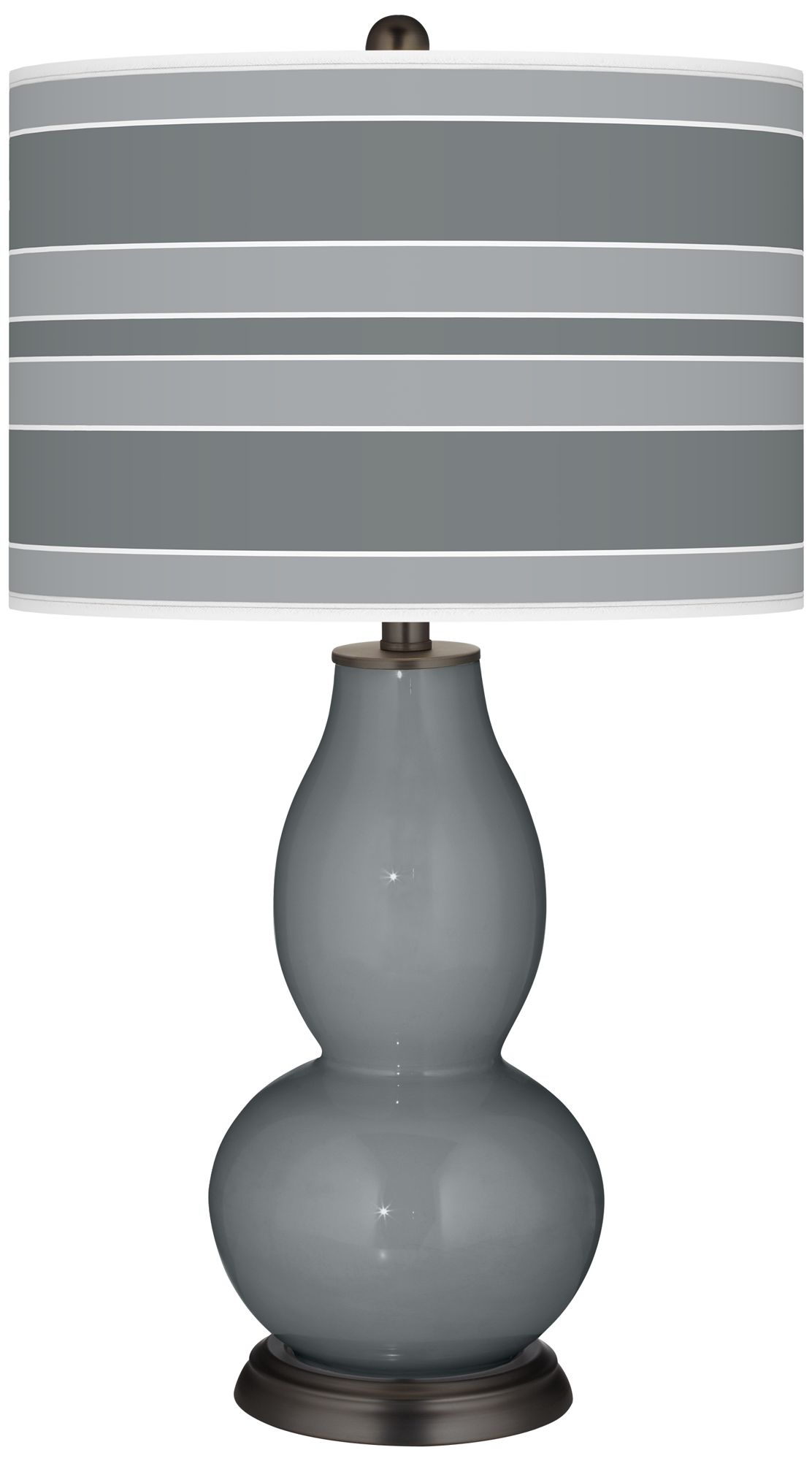 Software Bold Stripe Double Gourd Table Lamp