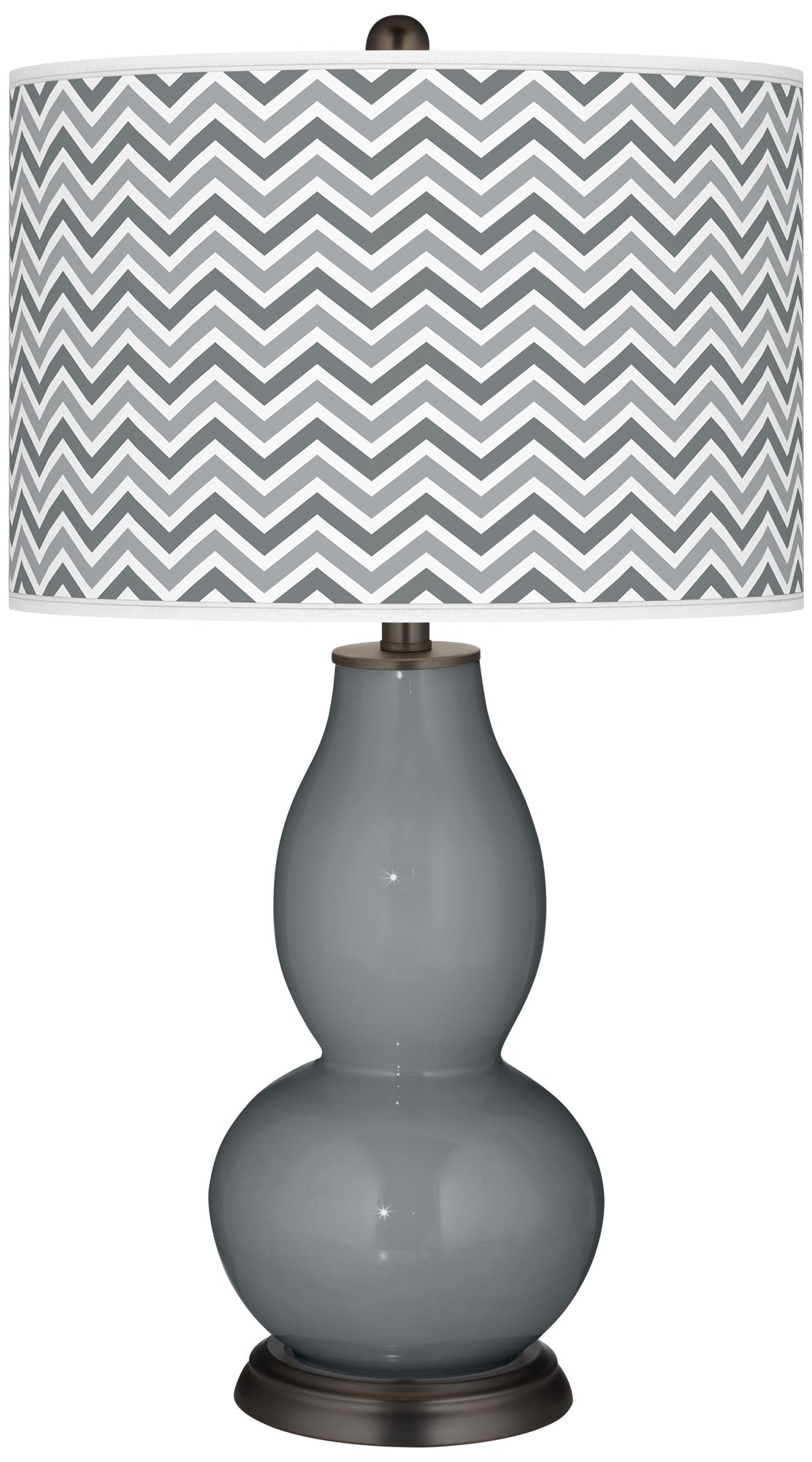 Software Narrow Zig Zag Double Gourd Table Lamp
