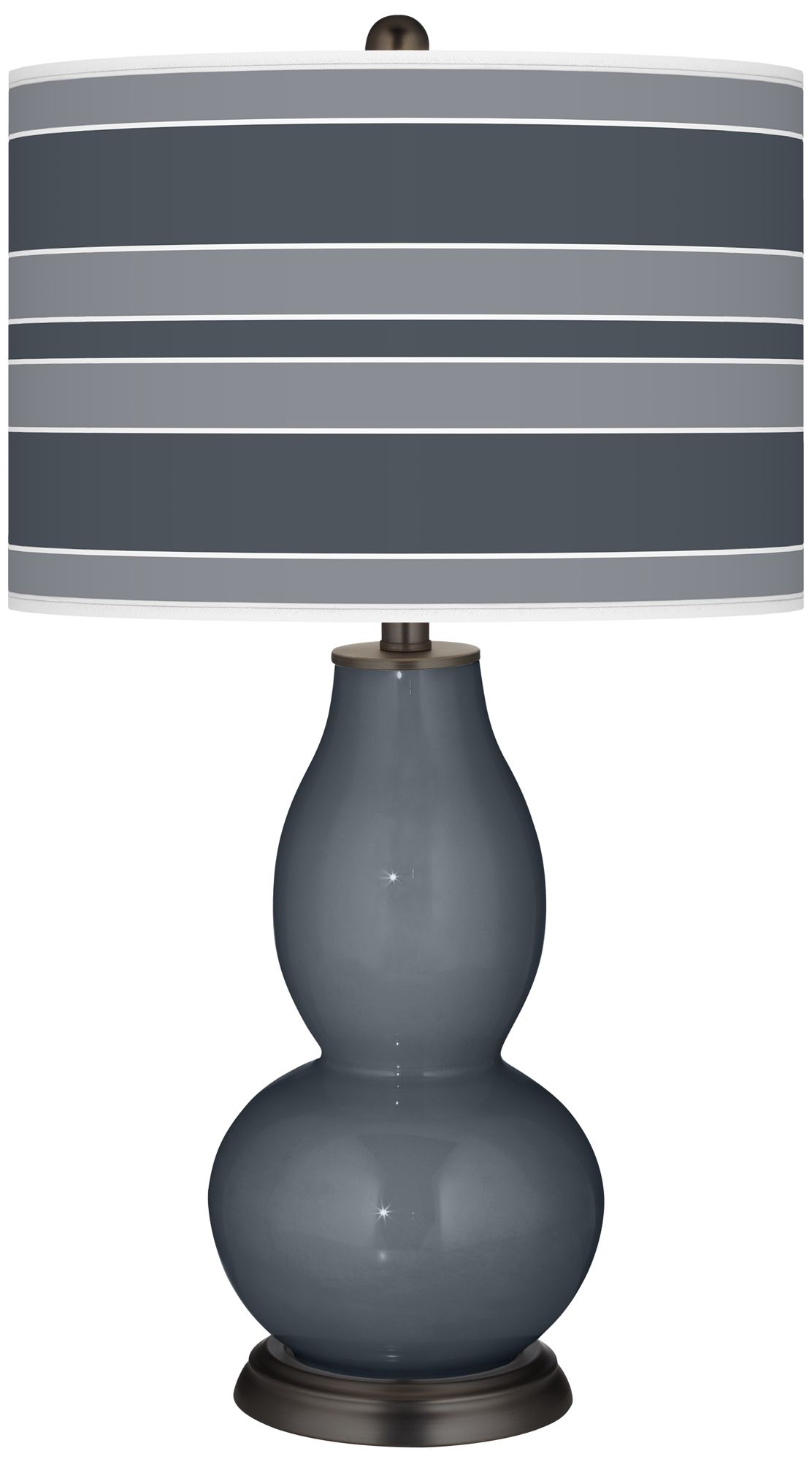 Turbulence Bold Stripe Double Gourd Table Lamp
