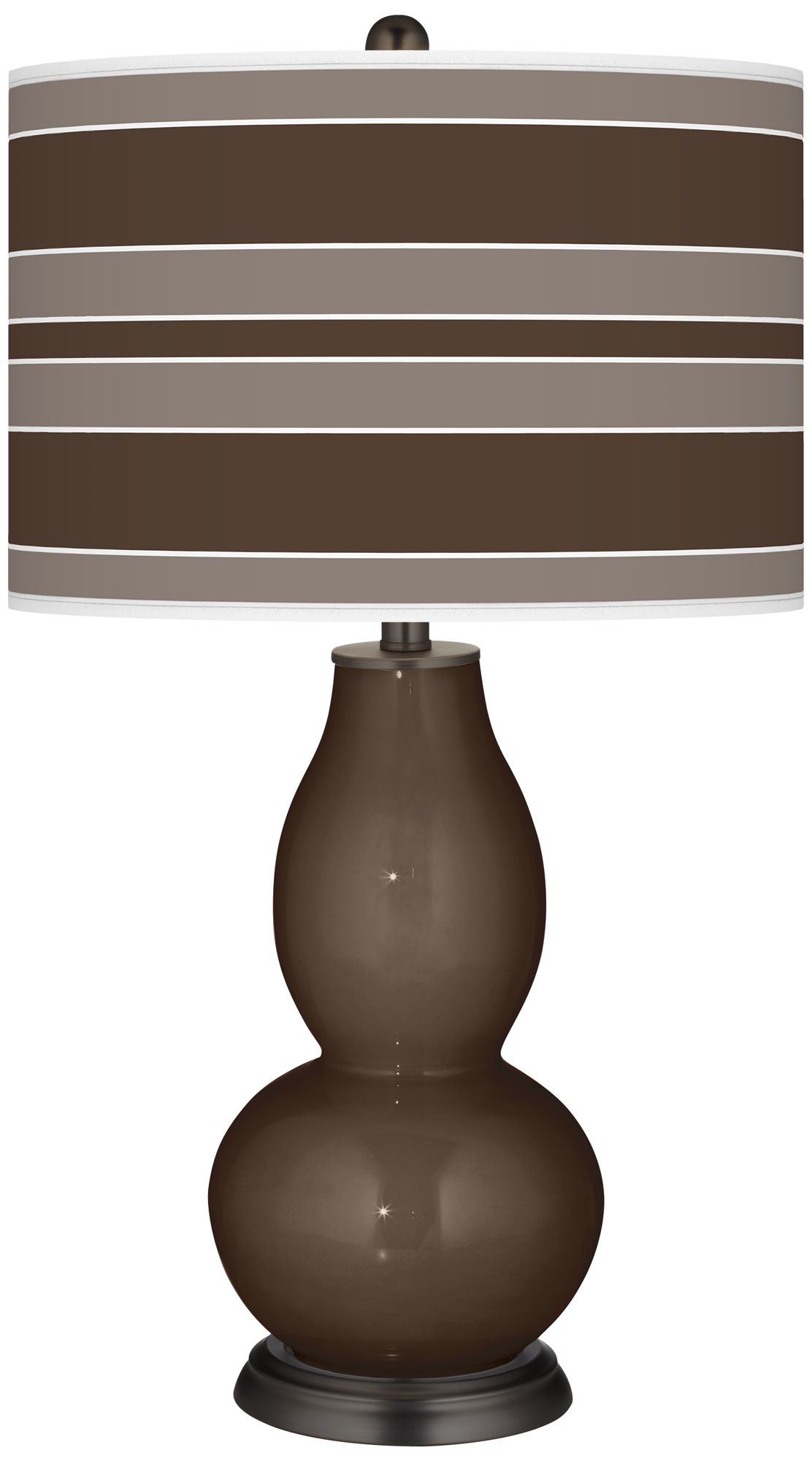 Carafe Bold Stripe Double Gourd Table Lamp