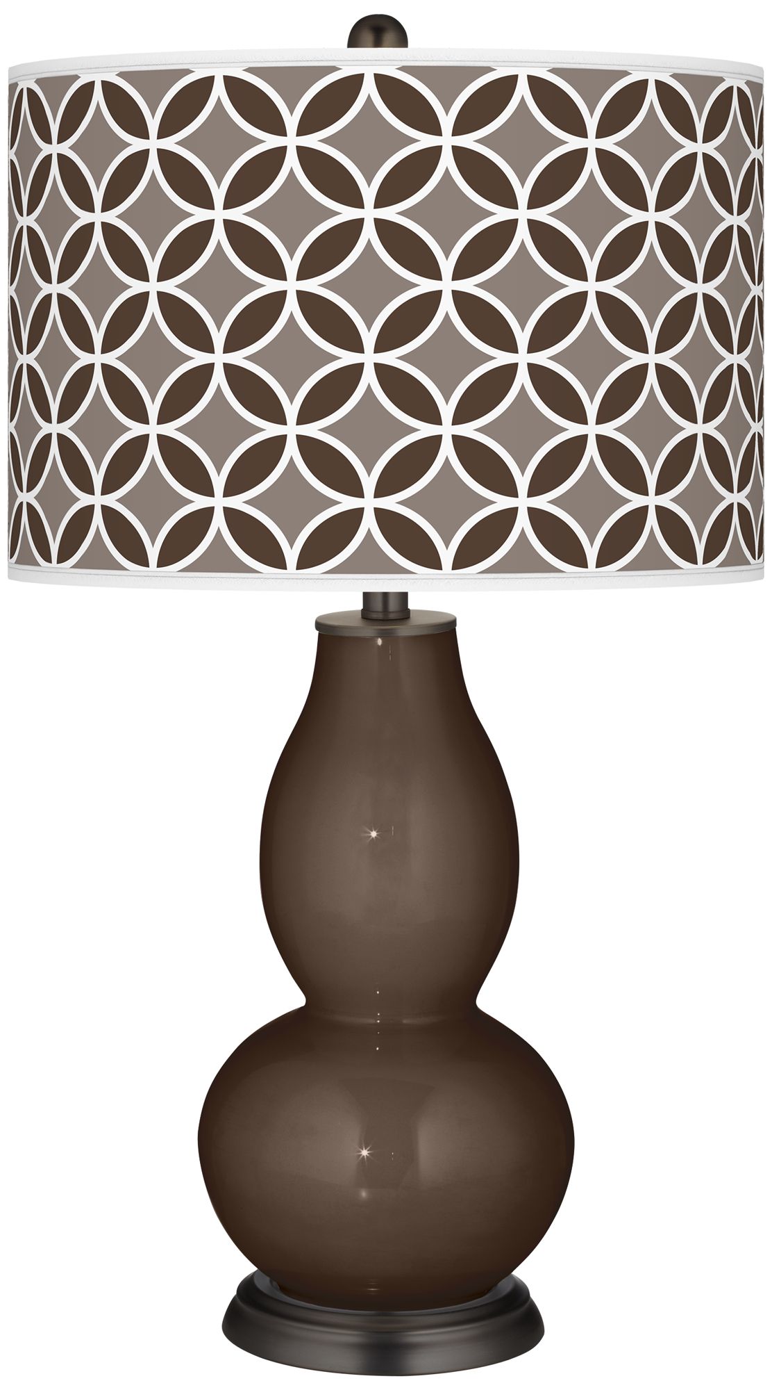 Carafe Circle Rings Double Gourd Table Lamp