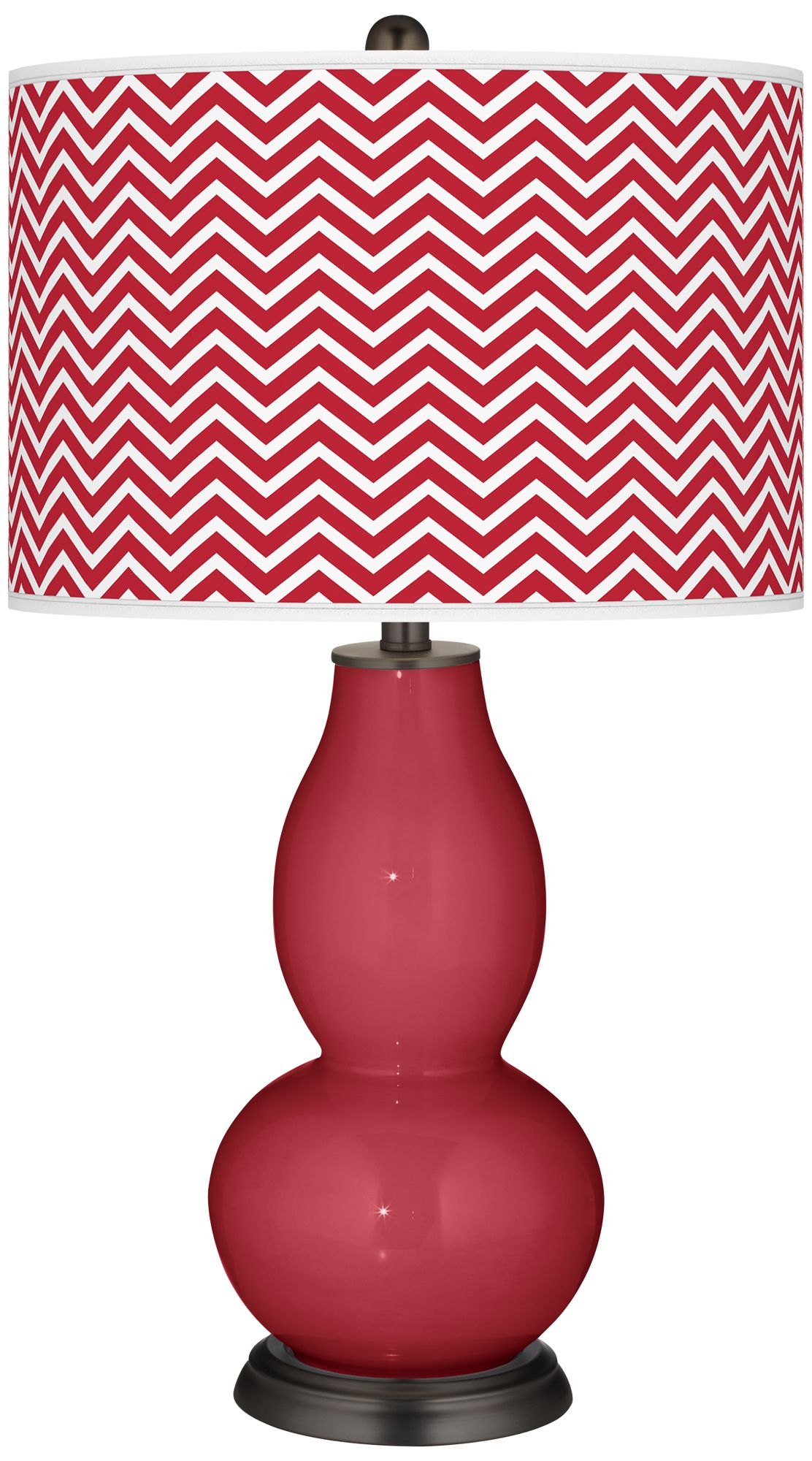 Samba Narrow Zig Zag Double Gourd Table Lamp