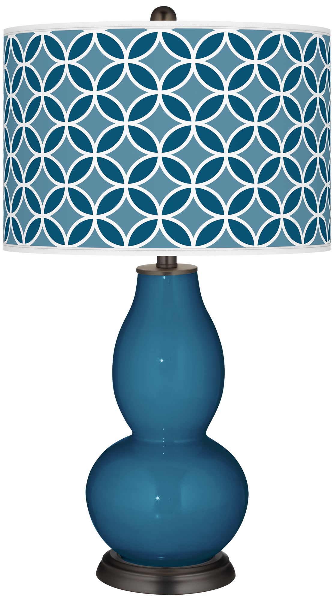 Bosporus Circle Rings Double Gourd Table Lamp