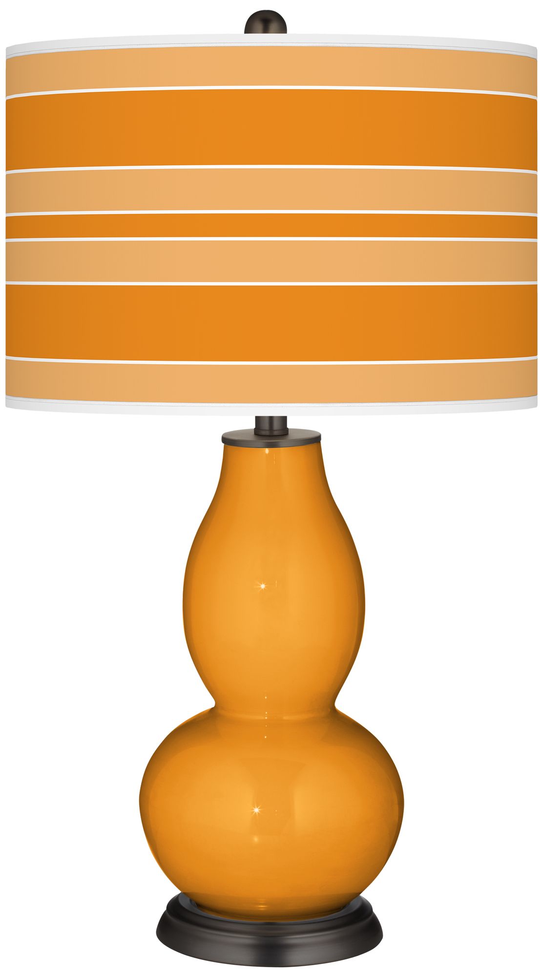 Carnival Bold Stripe Double Gourd Table Lamp