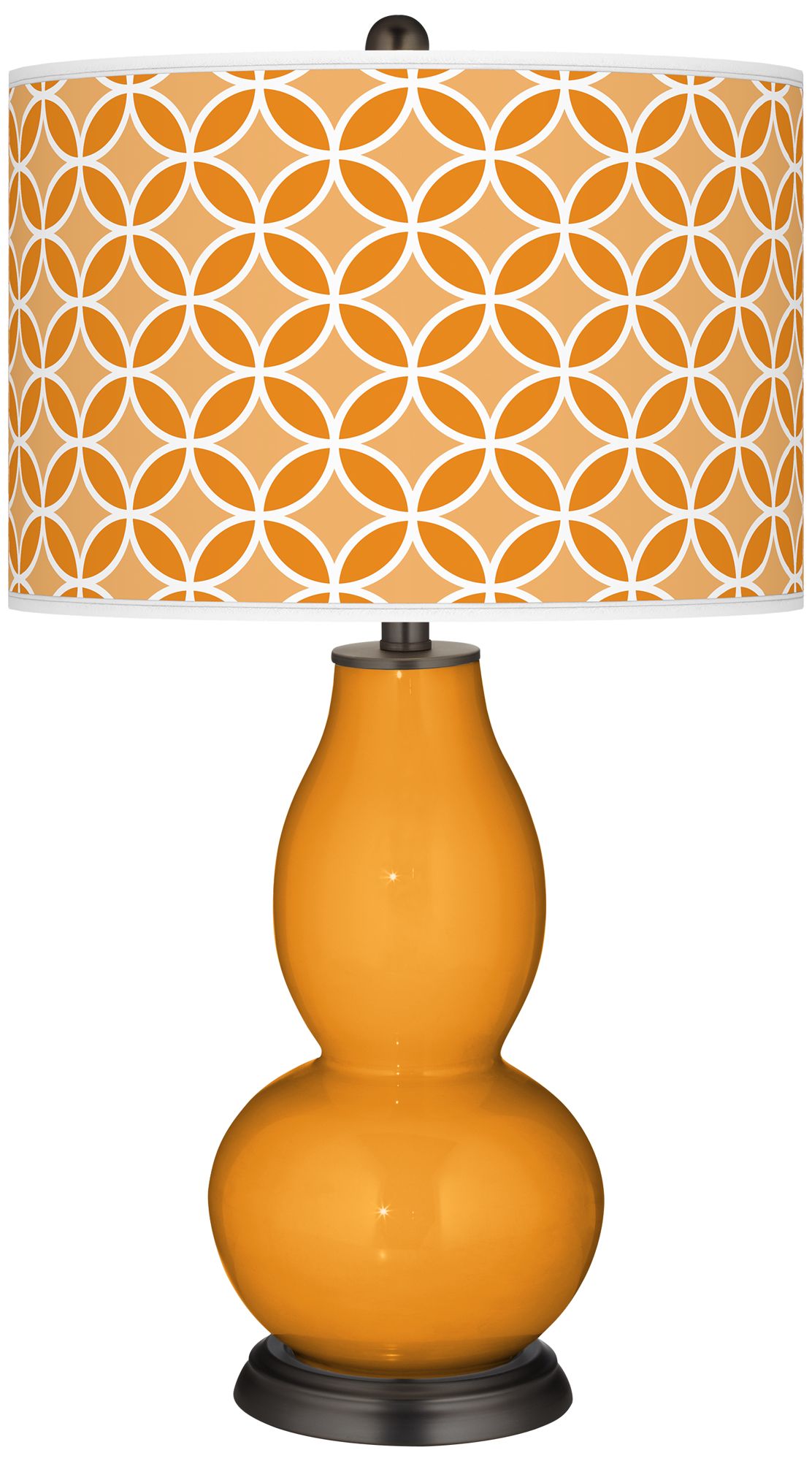 Carnival Circle Rings Double Gourd Table Lamp