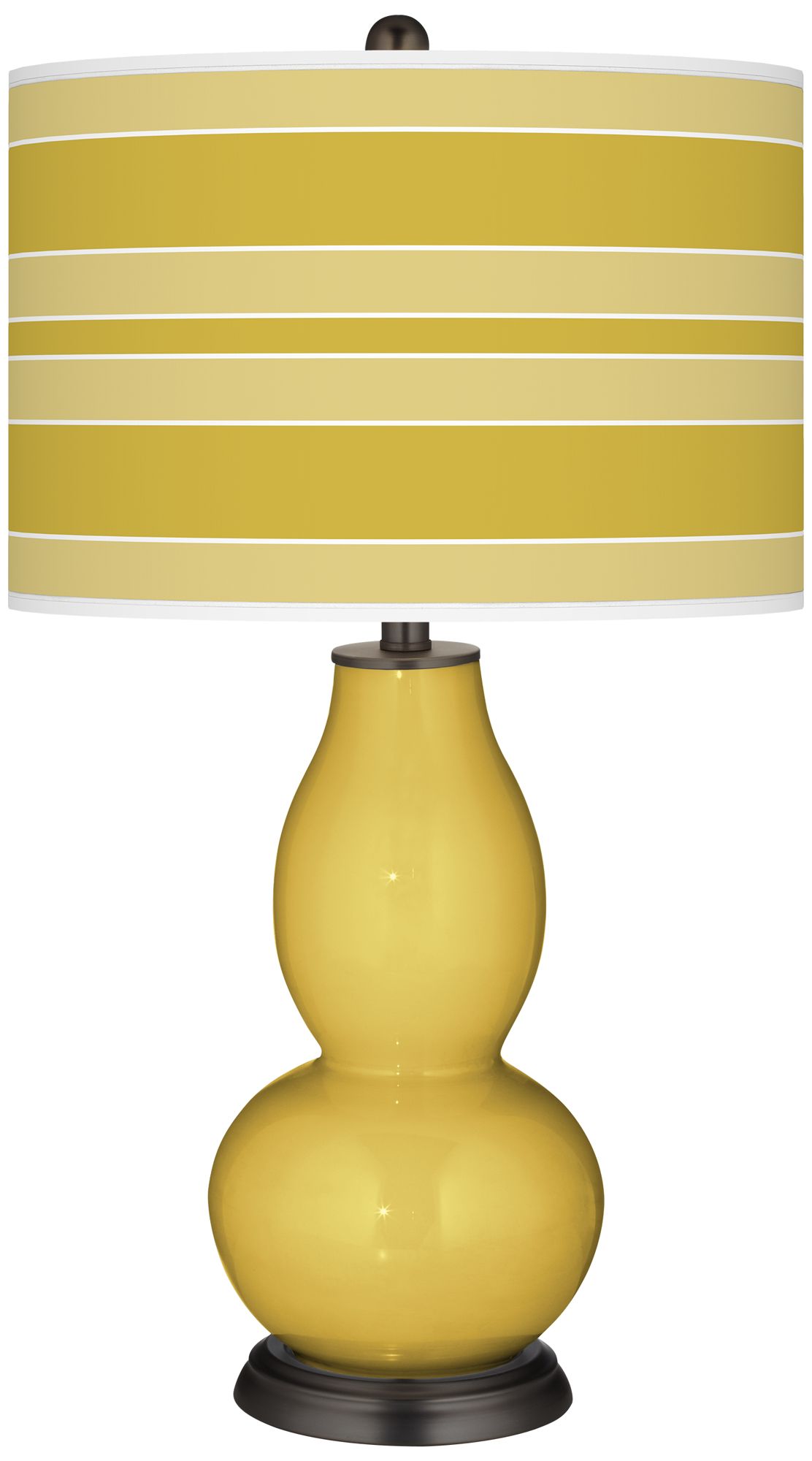 Nugget Bold Stripe Double Gourd Table Lamp