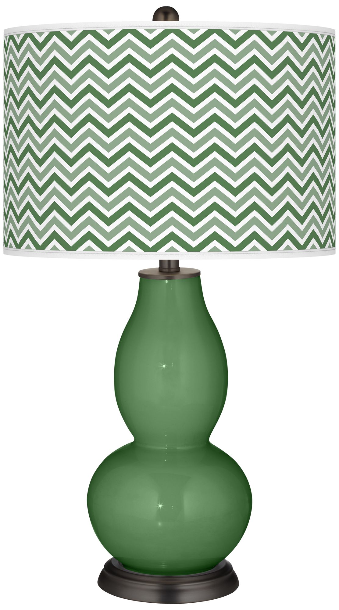 Garden Grove Narrow Zig Zag Double Gourd Table Lamp