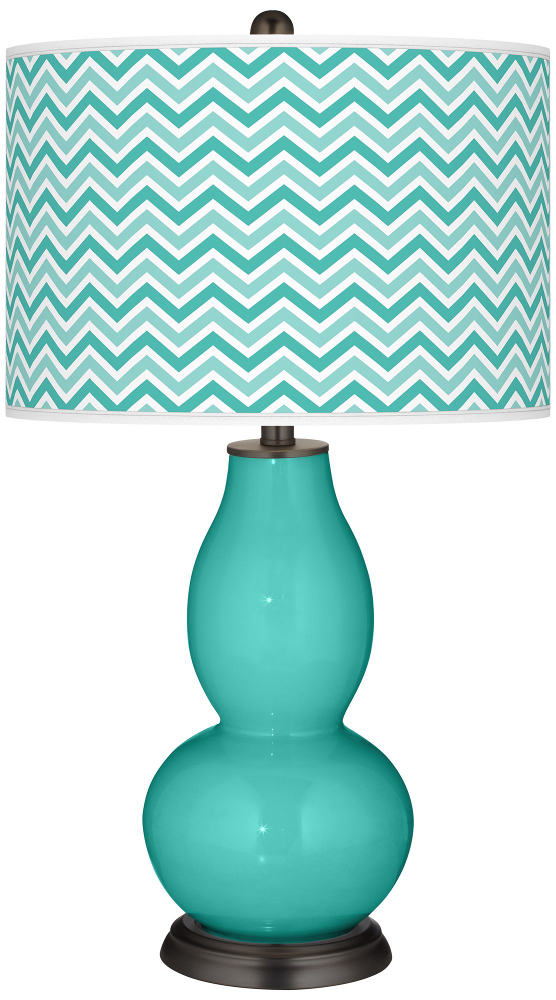Synergy Narrow Zig Zag Double Gourd Table Lamp