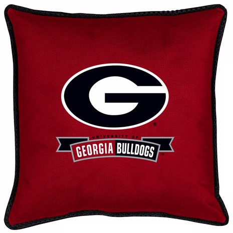 NCAA Georgia Bulldogs Sidelines Pillow