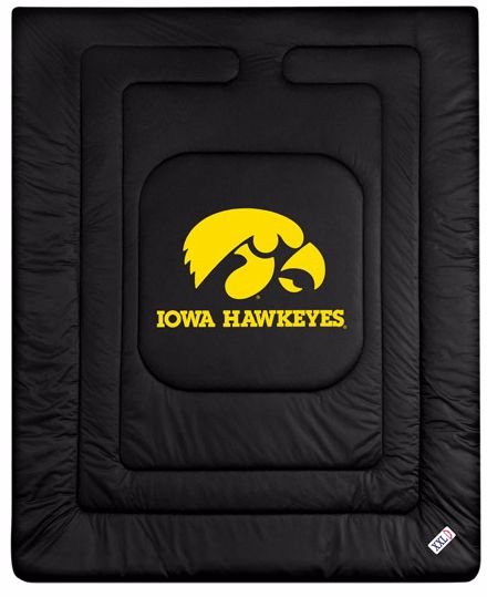 NCAA University of Iowa Hawkeyes Locker Room Comforter