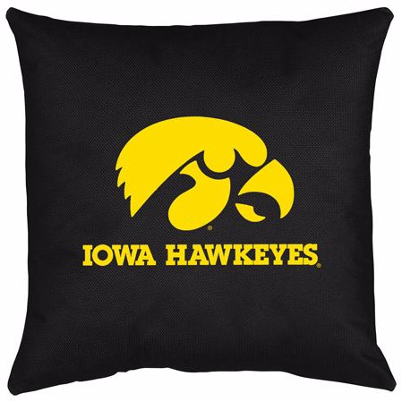 NCAA University of Iowa Hawkeyes Locker Room Pillow
