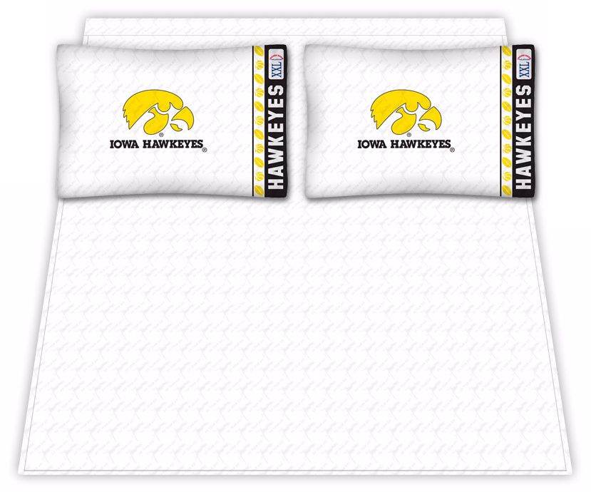 NCAA University of Iowa Hawkeyes Micro Fiber Sheet Set
