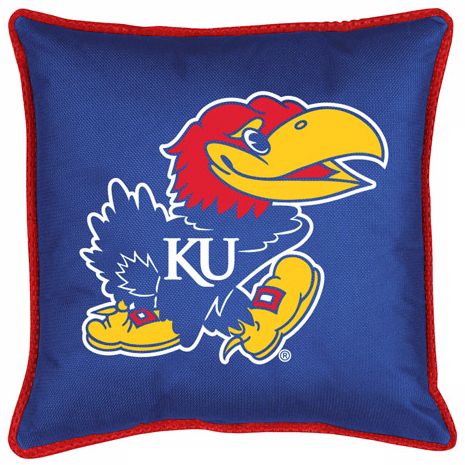 NCAA University of Kansas Jayhawks Sidelines Pillow