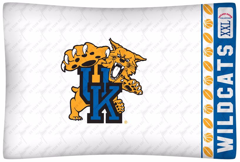 NCAA Kentucky Wildcats Micro Fiber Full Pillow Case