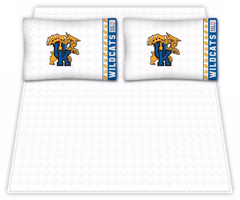 NCAA Kentucky Wildcats Micro Fiber Sheet Set