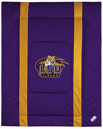 NCAA Louisiana State Tigers Sidelines Comforter