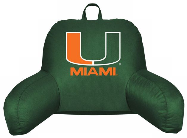 NCAA University of Miami Hurricanes Bedrest