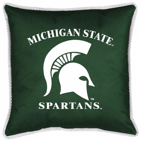 NCAA Michigan State Spartans Sidelines Pillow