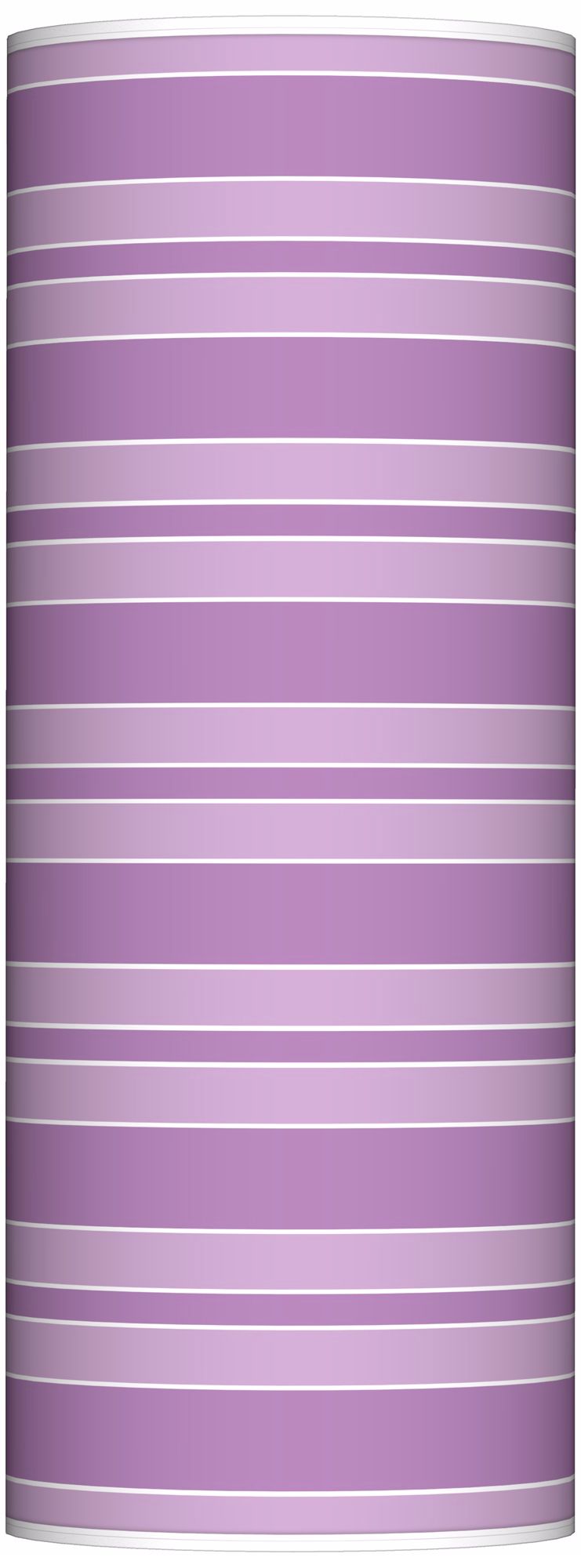 African Violet Bold Stripe Ovo Floor Lamp