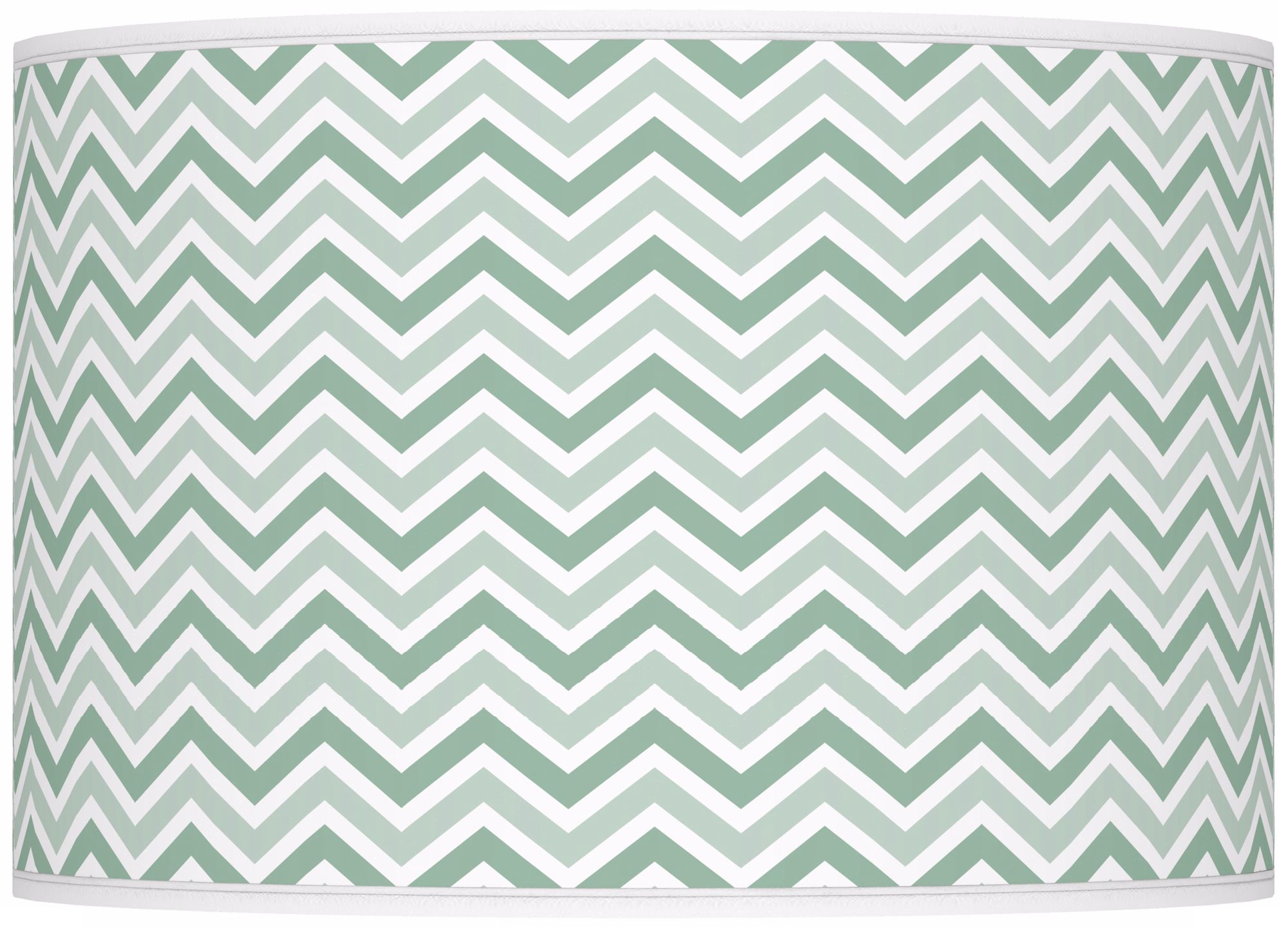 Grayed Jade Narrow Zig Zag Apothecary Table Lamp