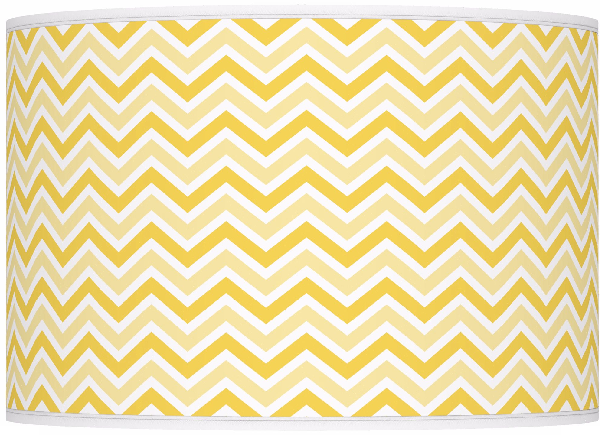 Lemon Zest Narrow Zig Zag Ovo Table Lamp
