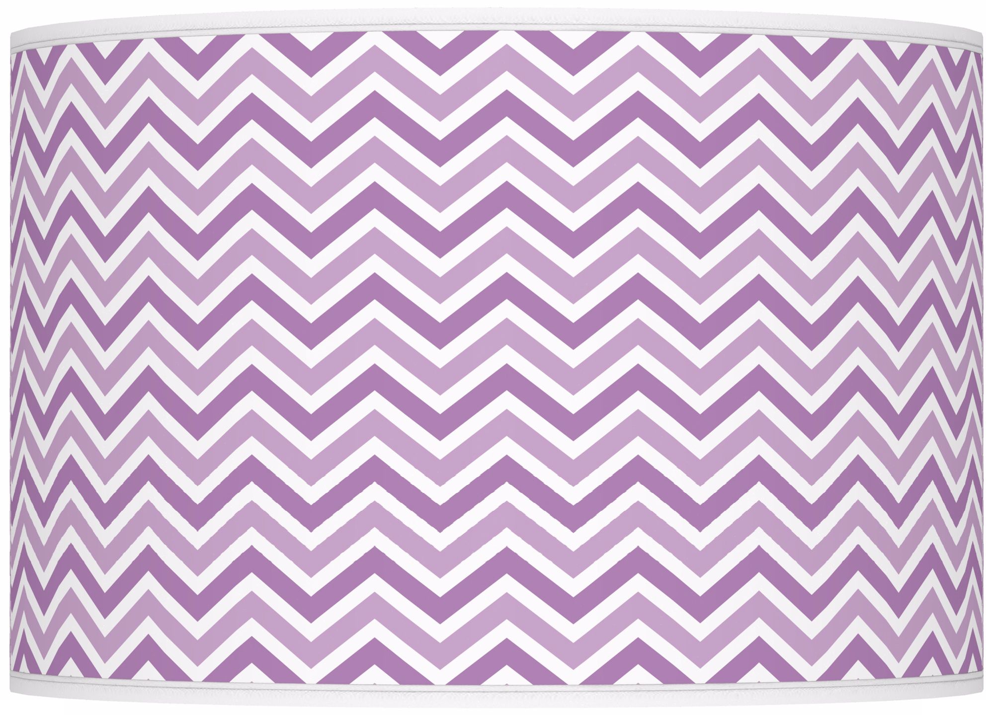 African Violet Narrow Zig Zag Ovo Table Lamp