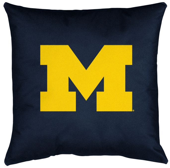 NCAA Michigan Wolverines Locker Room Pillow