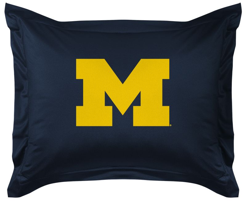 NCAA Michigan Wolverines Locker Room Pillow Sham
