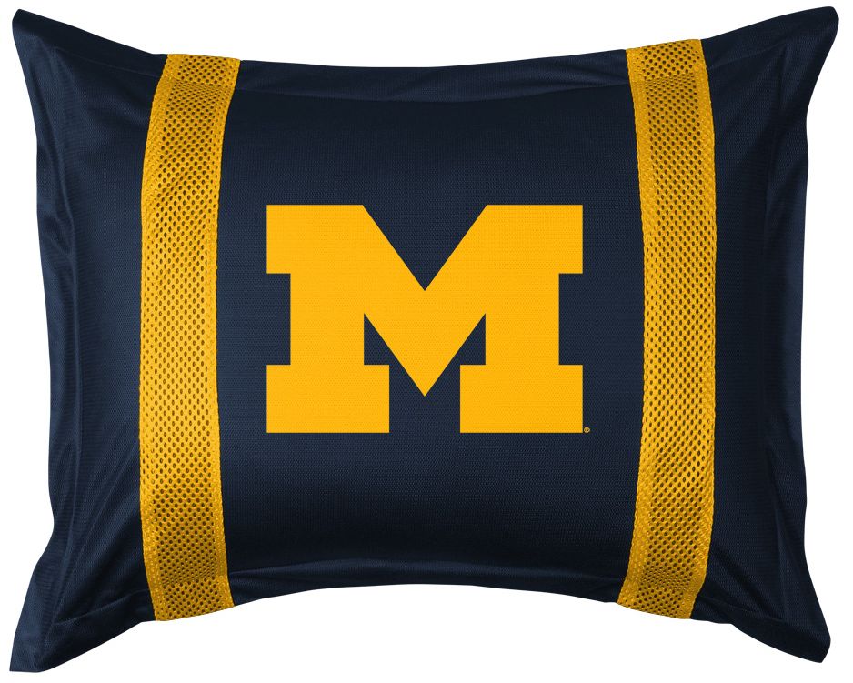 NCAA Michigan Wolverines Sidelines Pillow Sham