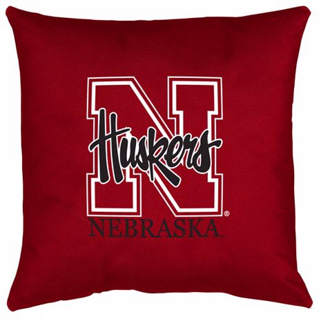NCAA Nebraska Cornhuskers Locker Room Pillow