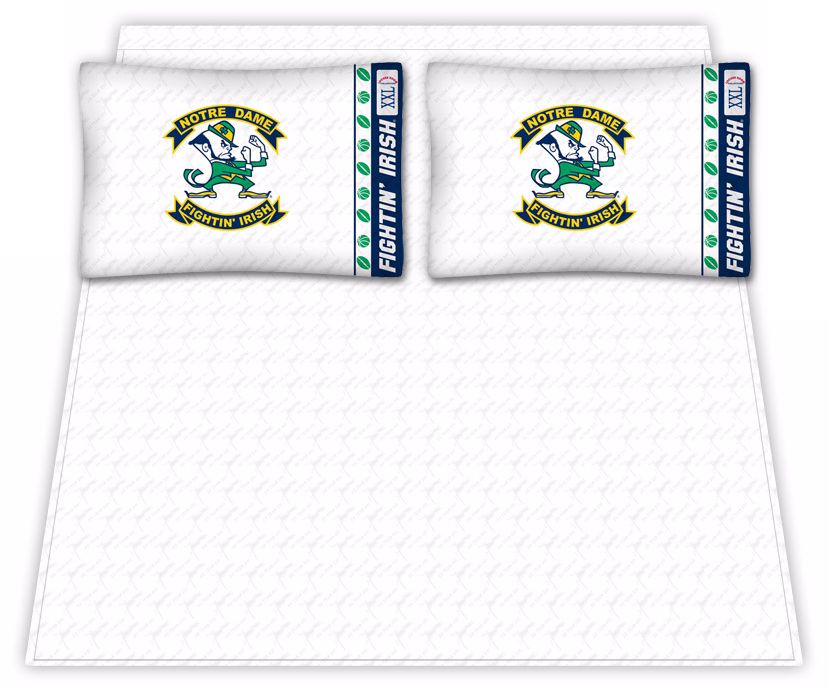 NCAA Notre Dame Fighting Irish Micro Fiber Sheet Set