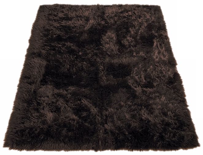 Brown Bear 022 Faux Fur Area Rug