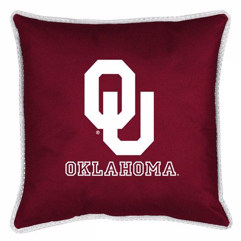 NCAA Oklahoma Sooners Sidelines Pillow