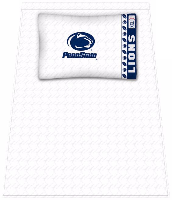 NCAA Penn State Nittany Lions Micro Fiber Twin Sheet Set