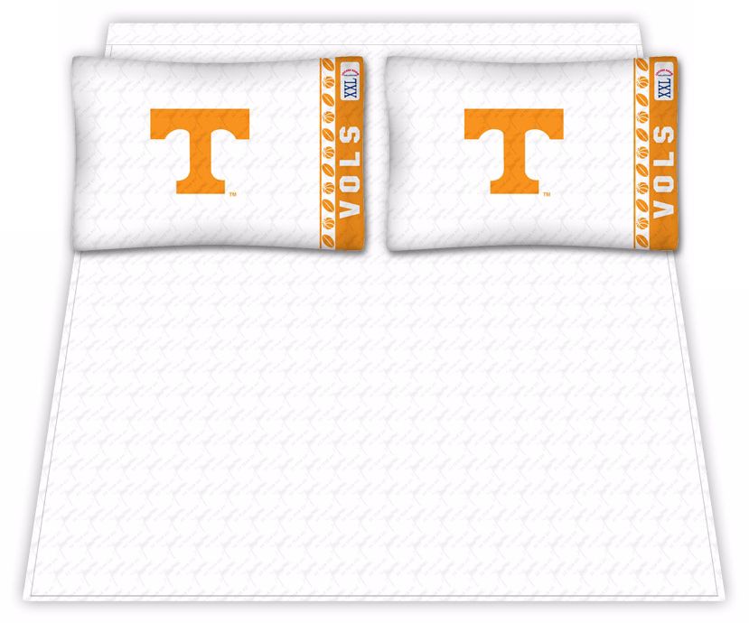NCAA Tennessee Volunteers Micro Fiber Sheet Set