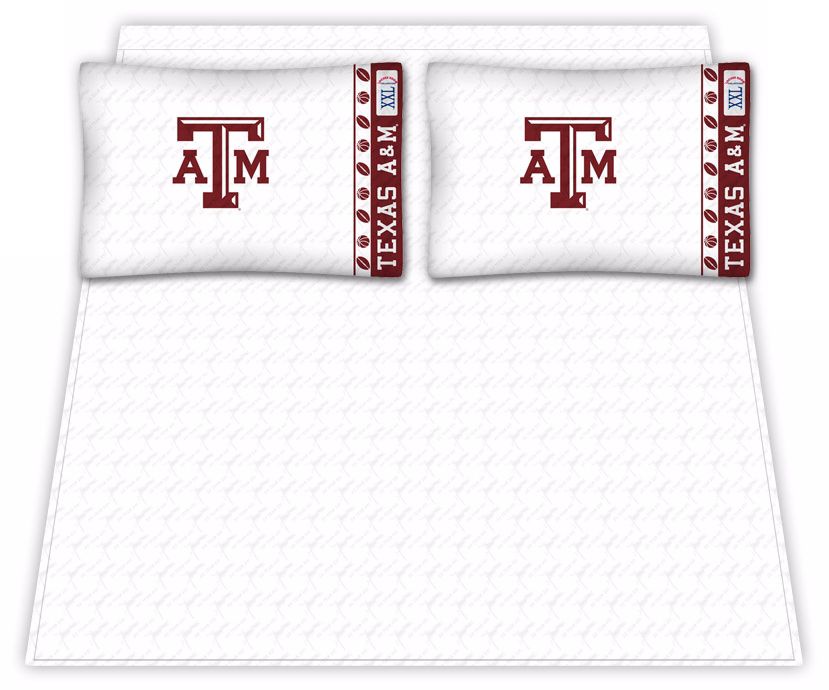 NCAA Texas A&M Aggies Micro Fiber Sheet Set