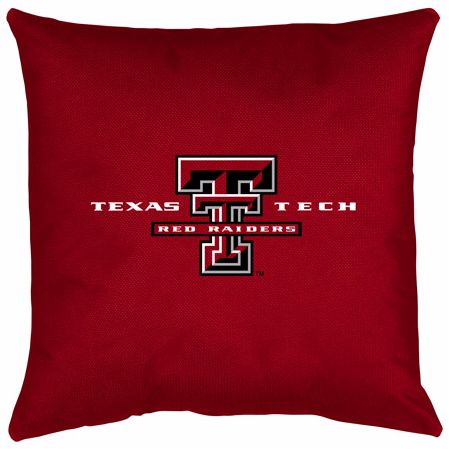 NCAA Texas Tech Red Raiders Locker Room Throw Pillow