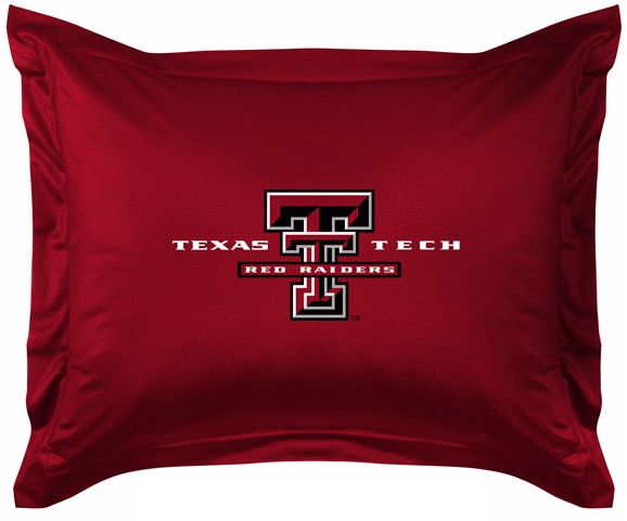 NCAA Texas Tech Red Raiders Locker Room Pillow Sham