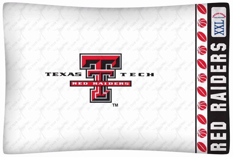 NCAA Texas Tech Red Raiders Micro Fiber Pillow Case