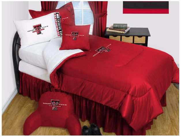 NCAA Texas Tech Red Raiders Micro Fiber Sheet Set