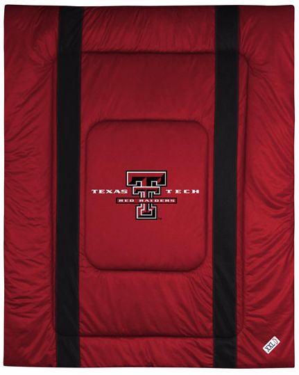 NCAA Texas Tech Red Raiders Sidelines Twin Comforter