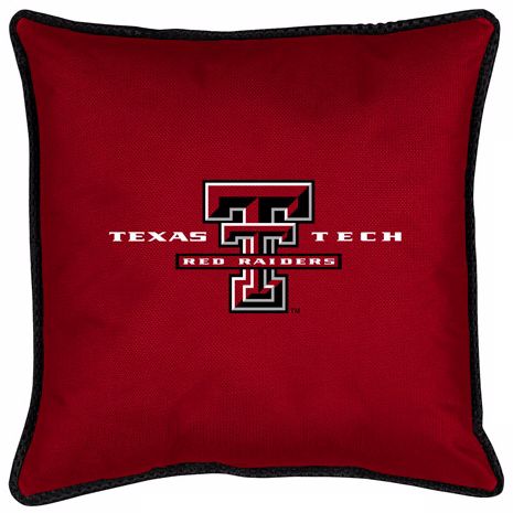 NCAA Texas Tech Red Raiders Sidelines Throw Pillow