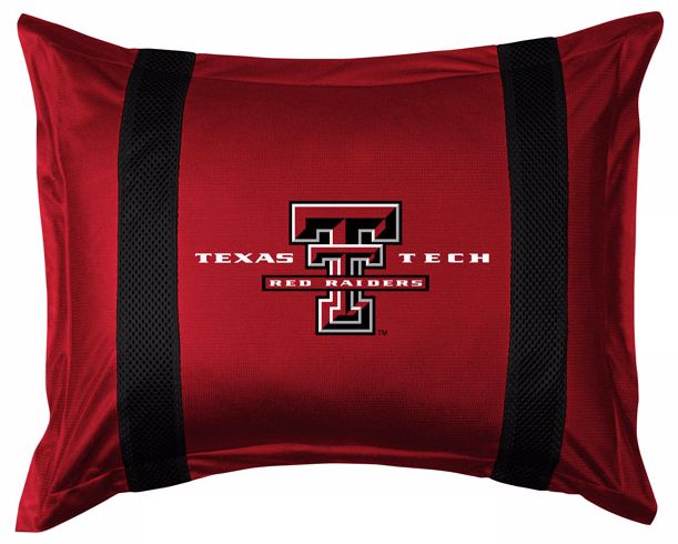 NCAA Texas Tech Red Raiders Sidelines Pillow Sham